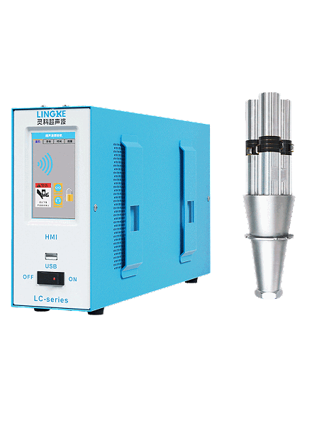 15kHz-3200W 數(shù)字 靈科超聲波發(fā)生器+超聲波換能器