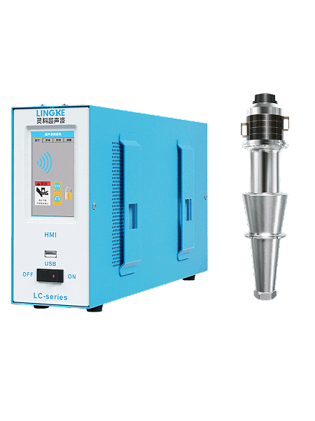 15kHz-2600W 數字 靈科超聲波發生器+超聲波換能器